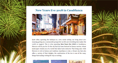 Desktop Screenshot of newyearsevecasablanca.com